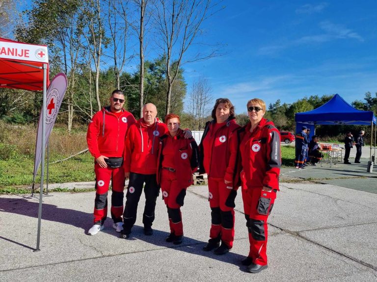 Read more about the article Interventni tim Gradskog društva Crvenog križa Senj sudjelovalo je kao dio županijskog interventnog tima